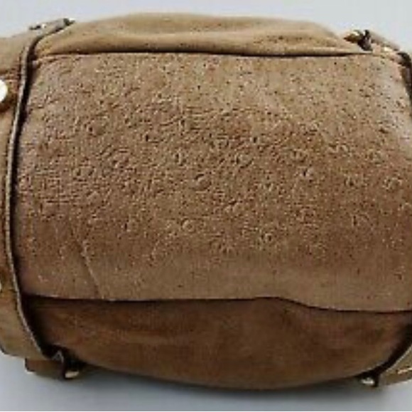 Michael Kors (MK) Distressed Ostrich Handbag - Picture 4 of 9